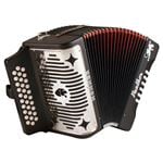 Hohner 3100GB Panther Diatonic Accordion Front View